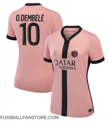 Paris Saint-Germain Ousmane Dembele #10 Replik 3rd trikot Damen 2024-25 Kurzarm